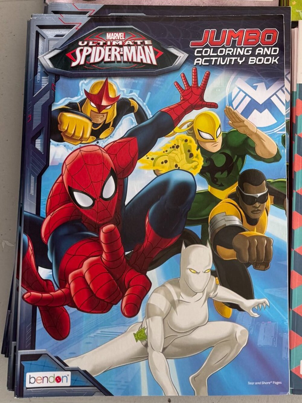 Ultimate Spiderman Coloring book set of 12